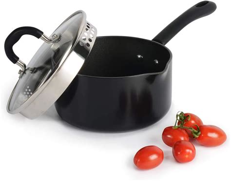 ProCook Gourmet Non-Stick Induction Saucepan with Lid - 16cm - 1.6L ...