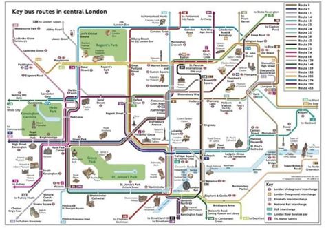 London Bus Map and Routes (Updated 2023) - Winterville