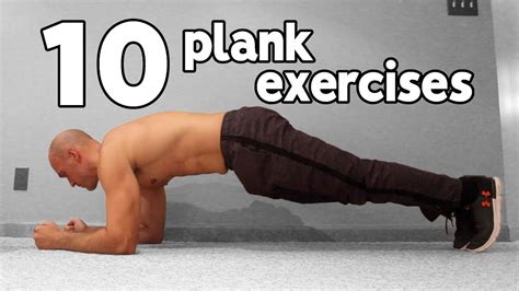 Planks For Beginners | Proper Form + 10 Plank Exercises - YouTube