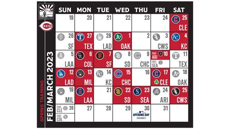 Printable Schedule | Schedule | Cincinnati Reds