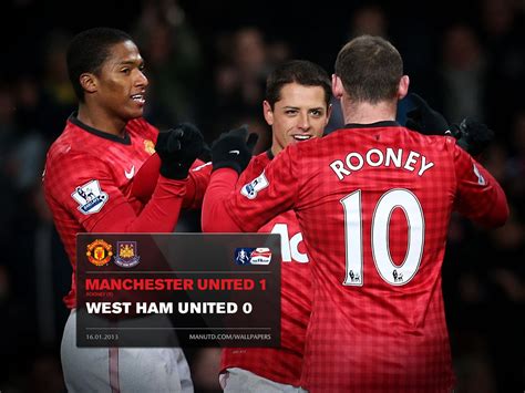 Final score wallpaper, FA Cup, Manchester united vs West ham united 1-0 ...