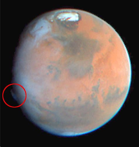 Mystery plumes in Martian atmosphere baffle scientists – Astronomy Now