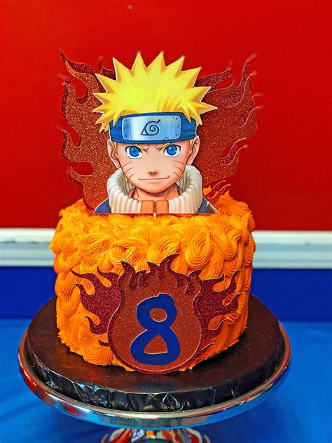 Printable Naruto Cake Topper