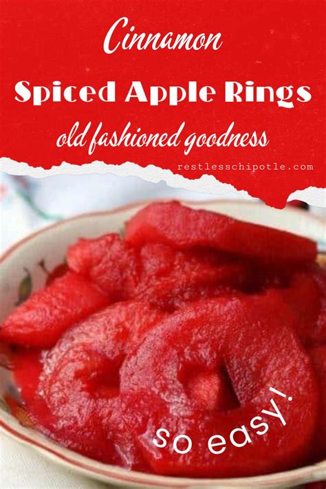 Spiced apple rings recipe – Artofit