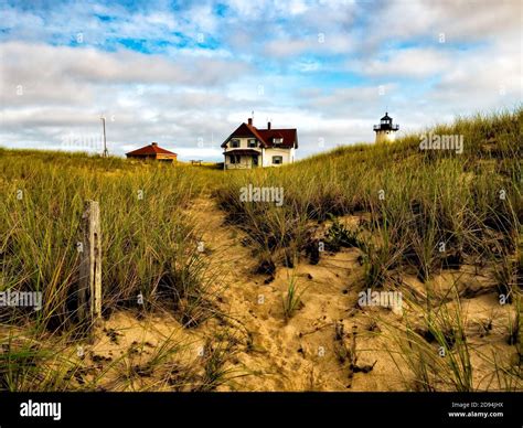 Race Point Lighthouse Stock Photo - Alamy