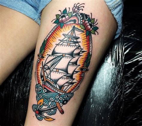 Traditional Nautical tattoo by Sam Ricketts | Photo 15894