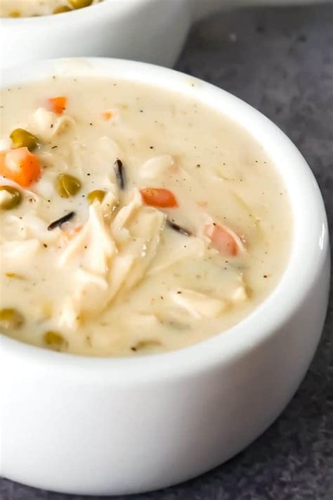 Creamy Turkey Soup with Rice - THIS IS NOT DIET FOOD