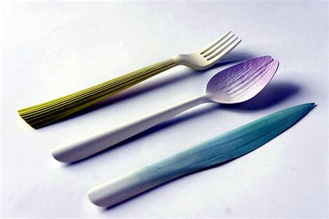 Disposable cutlery designer Bioplstik mimicking fruit and vegetables | Interior Design Ideas ...