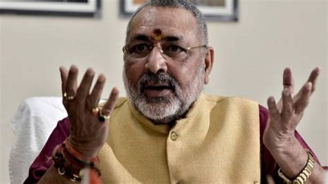 Giriraj Singh miffed with BJP for giving away his Bihar Lok Sabha seat to LJP - Elections News