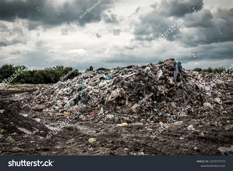 Pile Garbage On Landfill Dump Stock Photo 2275777773 | Shutterstock