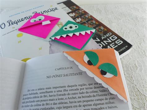 Monster Corner Bookmark!! | Corner bookmarks, Paper bookmarks, Monster bookmark