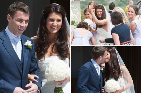 Everton star Seamus Coleman marries childhood sweetheart Rachel Cunningham in heartwarming ...