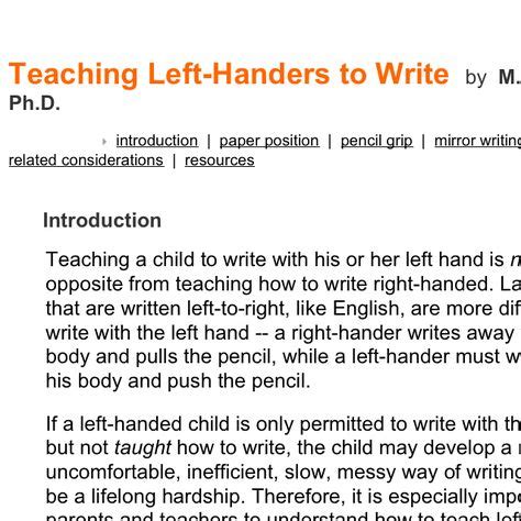 9 Left Handed ideas | left handed, left handed writing, left handed kids