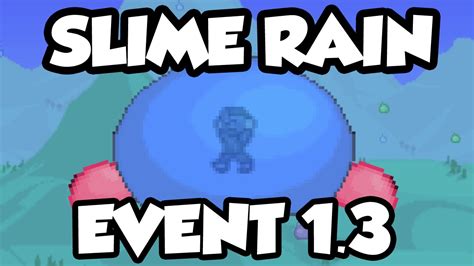 Terraria 1.3 - New Slime Rain Event - Slimes Fall From The Sky ...