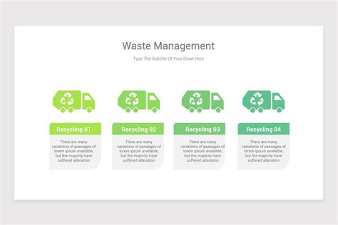 Waste Management PowerPoint PPT Template is a professional Collection ...