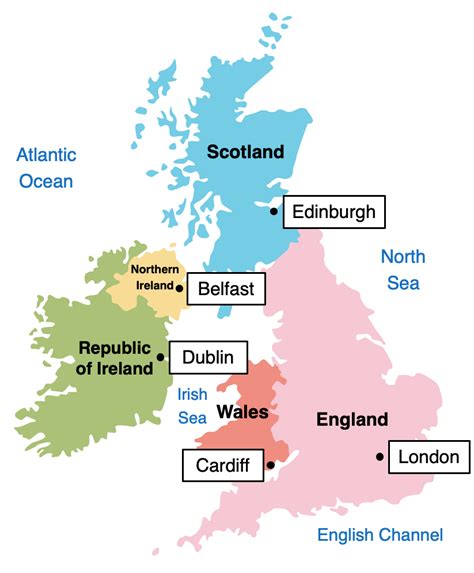 Identifying the countries and capitals of the United Kingdom - KS1/KS2 ...