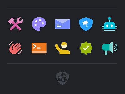 Role Icons by Rajath R on Dribbble