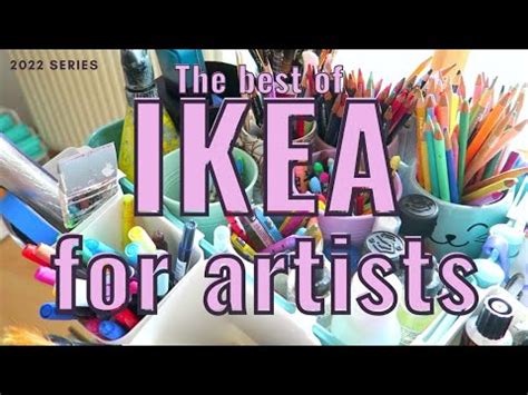 Top 5 Ikea Items For Art Studio/Craft Room - YouTube