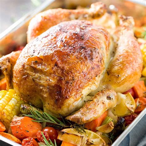 Roasted Lemon and Herb Chicken - Jessica Gavin