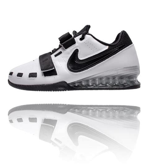 Nike Romaleos 2 Weightlifting Shoes - White / Black