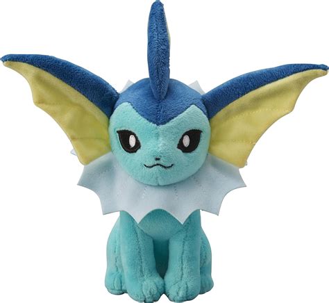 Pokemon Center Original Plush Doll Vaporeon (Pokemon Go) : Amazon.co.uk ...