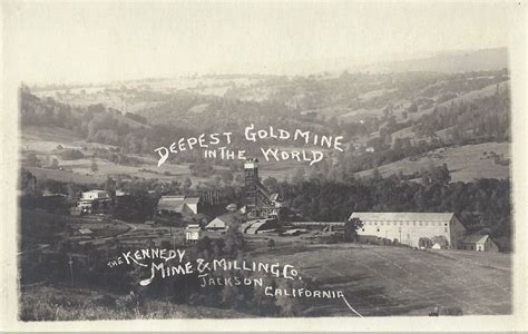 1920 Jackson, California - REAL PHOTO Mining - Amador County Gold Country | Amador county ...