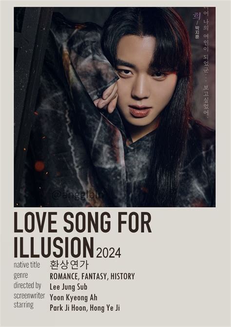 Love song for illusion minimalist poster💗 en 2024 | Dramas coreanos, Series y peliculas, Peliculas