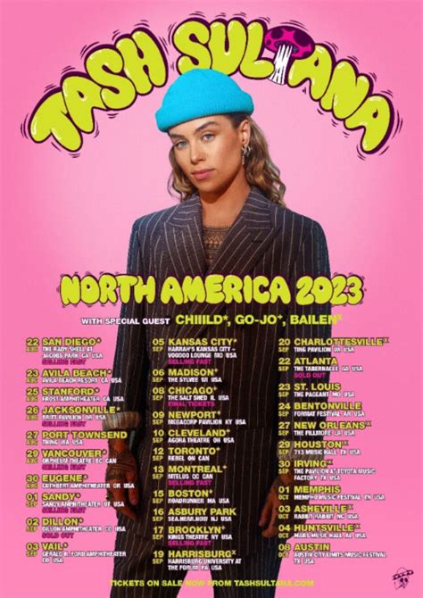 King Announces Champagne Talk World Tour 2023 : November.