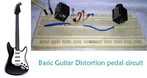 Distortion Pedal Schematic Diagram - Circuit Diagram