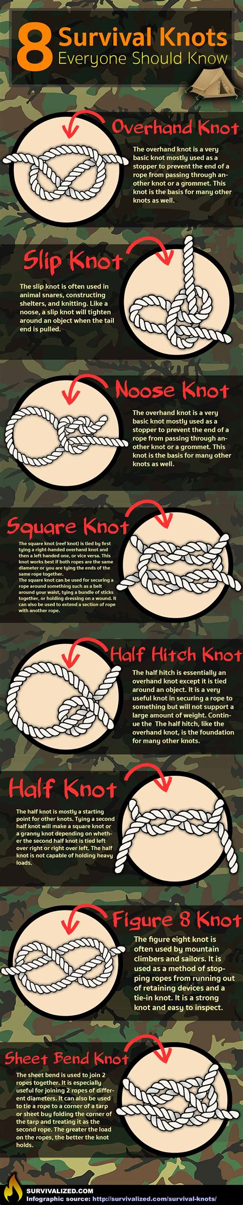 8 Survival Knots Everyone Should Know - Survivalized