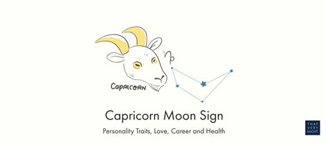 Capricorn Moon Sign Meaning: Personality Traits, Love, Career and Health - THAT VERY NIGHT