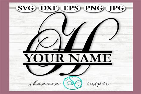 H Split Monogram Svg Free - 1808+ DXF Include - Free SVG Cut Files Yuor ...