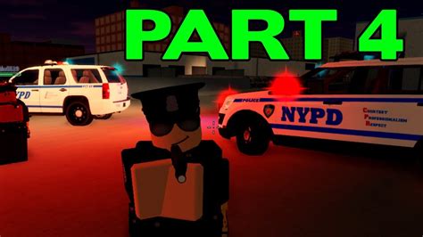 ROBLOX NYPD Police Simulator | Part 4 | Pursuit! - YouTube