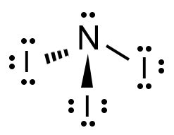 Draw the Lewis structure for NI3 and give the following: a. the ...