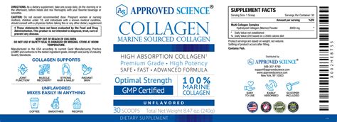 Approved Science Collagen:Top Collagen Supplement