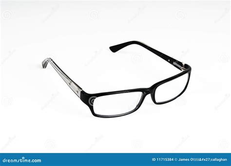 Black rimmed glasses stock photo. Image of silver, white - 11715384