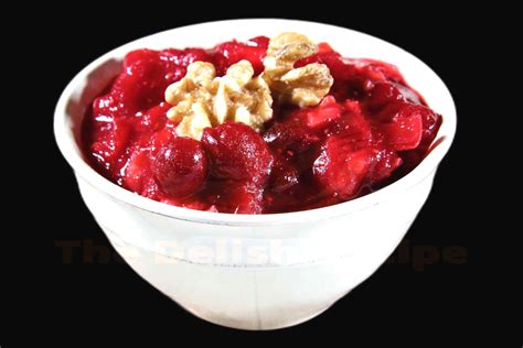 Sweet And Tangy Cranberry Sauce – The Delish Recipe