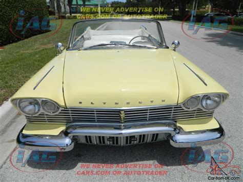 1957 Plymouth Belvedere Convertible,58, Orig 66K Miles, Original Florida Car!!!!