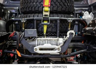 Off Road Car Winch Stock Photo 1259447221 | Shutterstock