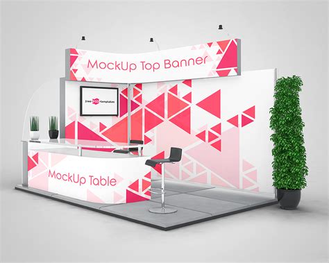 280+ Best Trade Show Booth Mockup Templates | Free & Premium