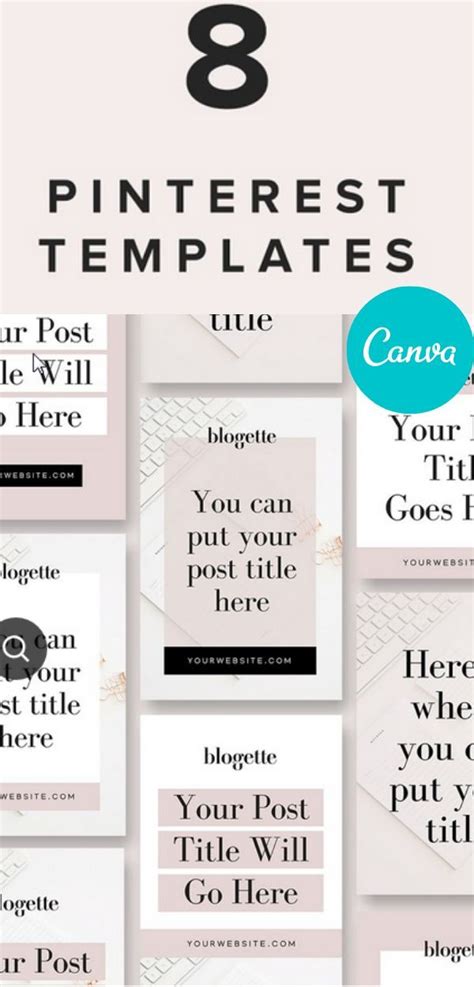 Elevate Your Pinterest Marketing with BLOGETTE Theme Templates