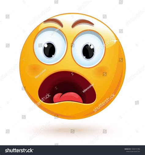 Shocked face cartoon Images, Stock Photos & Vectors | Shutterstock