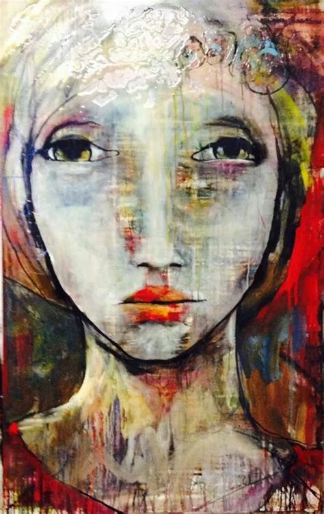 Face Art, Art Faces, Figurative Art, Painting & Drawing, Color Palette, Abstract, Art Paintings ...