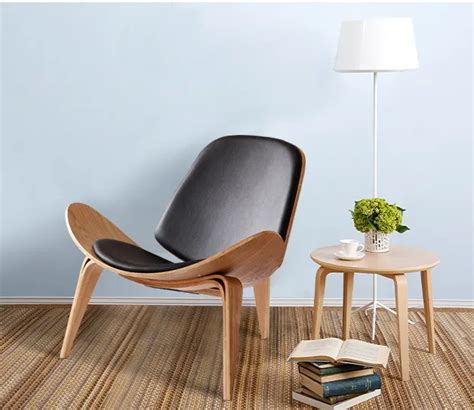 Minimalist Modern design wood lounge chair Living Room Modern Design ...