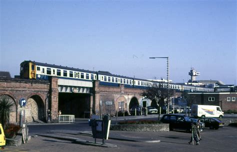 Folkestone Harbour branch, 19.4.82 | A boat train arrives at… | Flickr