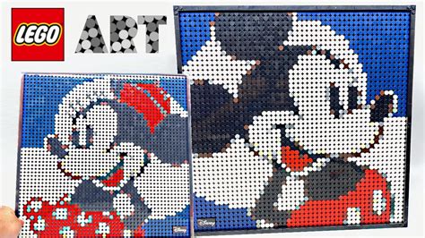 LEGO Art Disney's Mickey Mouse review! 2021 set 31202! - YouTube