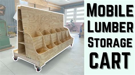 Scrap Wood Lumber Storage Cart // Easy DIY Shop Build // How To Make | atelier-yuwa.ciao.jp