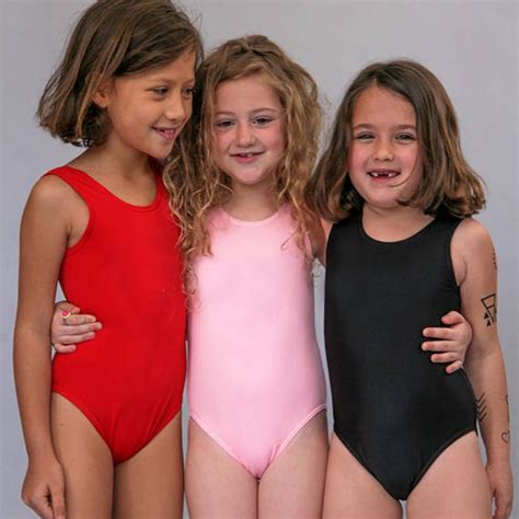 Vieeoease Cute Girls Swimwear One Piece Swimsuit Black Red Pink Kids ...