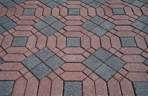 Red & Grey Zig-Zag 80 MM Concrete Interlocking Pavers, For Landscaping, Size: Standard, Rs 495 ...