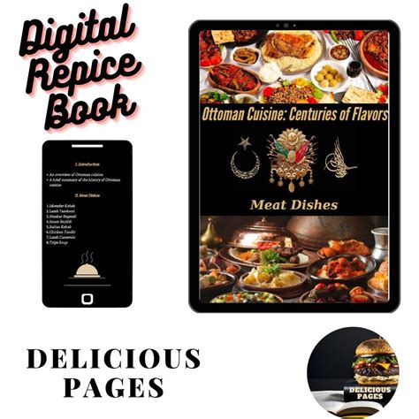 Ottoman Cuisine: Centuries of Flavors ''meat Dishes'', Digital Repice Book, E-book, Ottoman ...